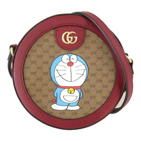 gucci doraemon round bag|doraemon x gucci colors.